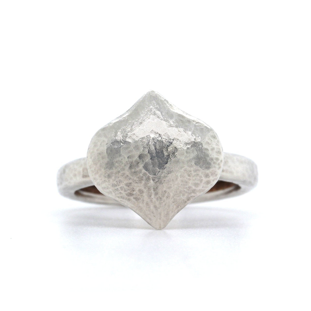 Sterling Silver Hammered Ring