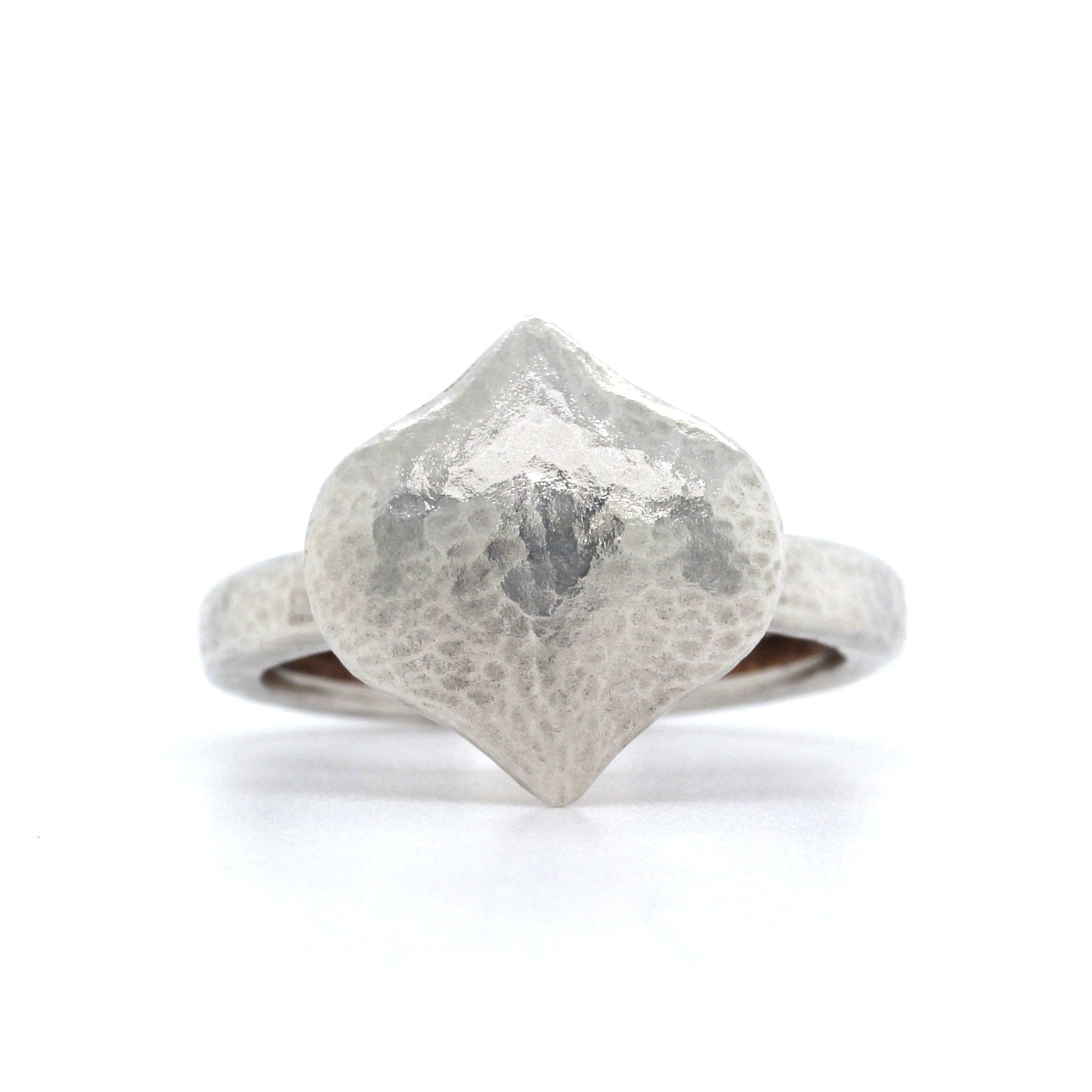 Sterling Silver Hammered Ring