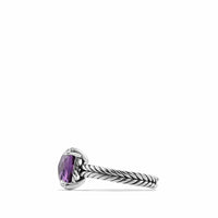 Châtelaine Ring with Amethyst and Diamonds