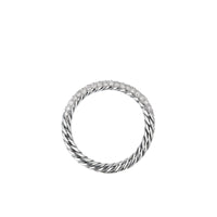 Petite Pavé Ring with Diamonds