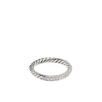 Petite Pavé Ring with Diamonds
