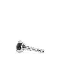 Chatelaine® Ring with Black Onyx and Diamonds, 11mm