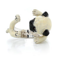 Sterling Silver Pug Ring