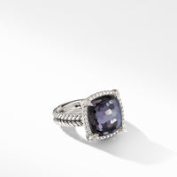 Chatelaine® Pavé Bezel Ring Black Orchid
