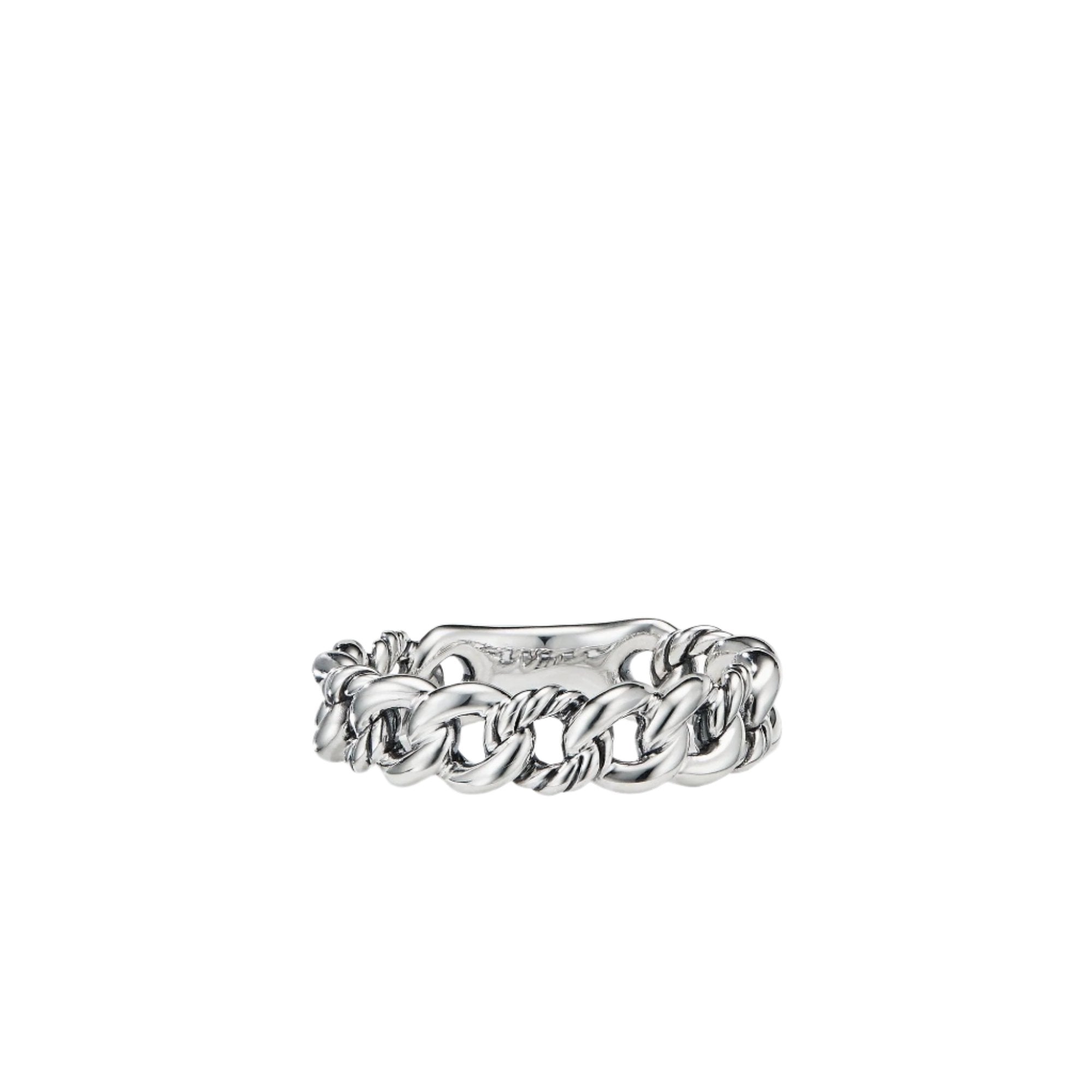 Belmont Curb Link Narrow Ring