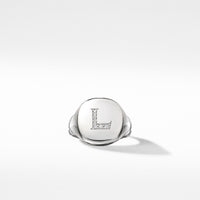 DY Initial Pinky Ring