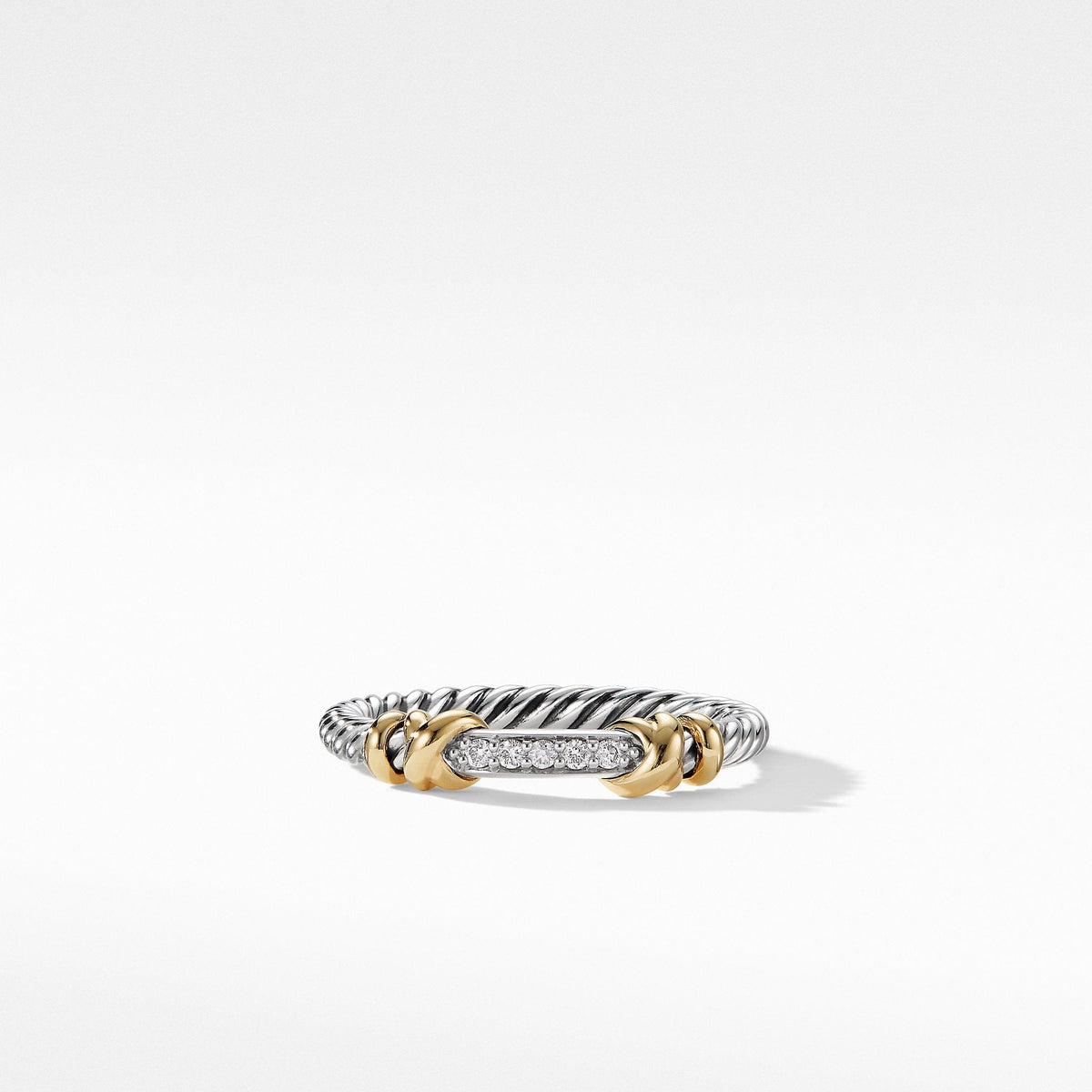 Petite Helena Wrap Ring with 18K Yellow Gold and Diamonds
