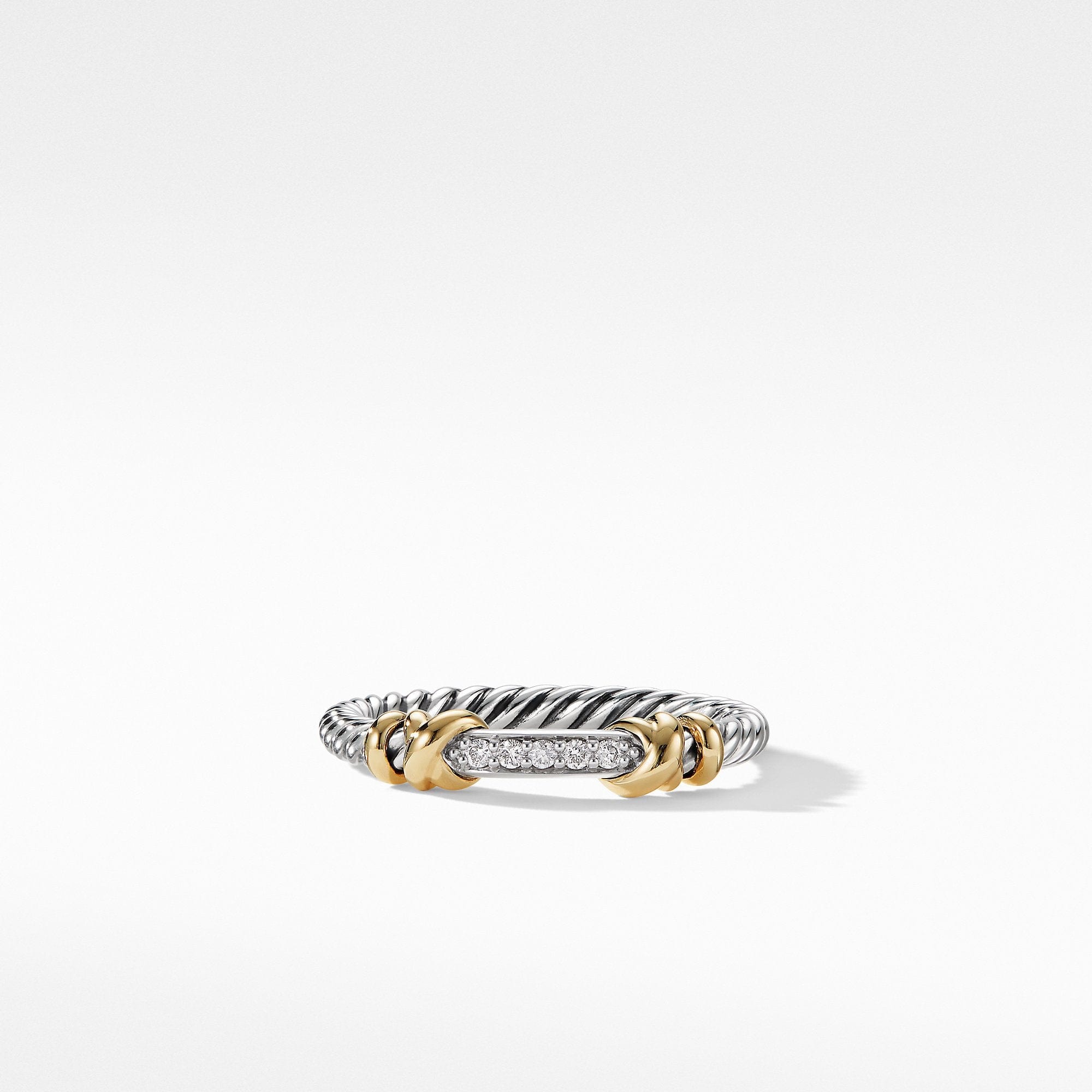 Petite Helena Wrap Ring with 18K Yellow Gold and Diamonds