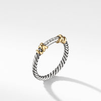 Petite Helena Wrap Ring with 18K Yellow Gold and Diamonds