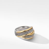 DY Origami Ring with 18K Yellow Gold