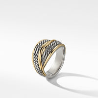 DY Origami Ring with 18K Yellow Gold