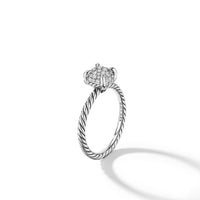 Petite Chatelaine® Ring with Full Pavé Diamonds