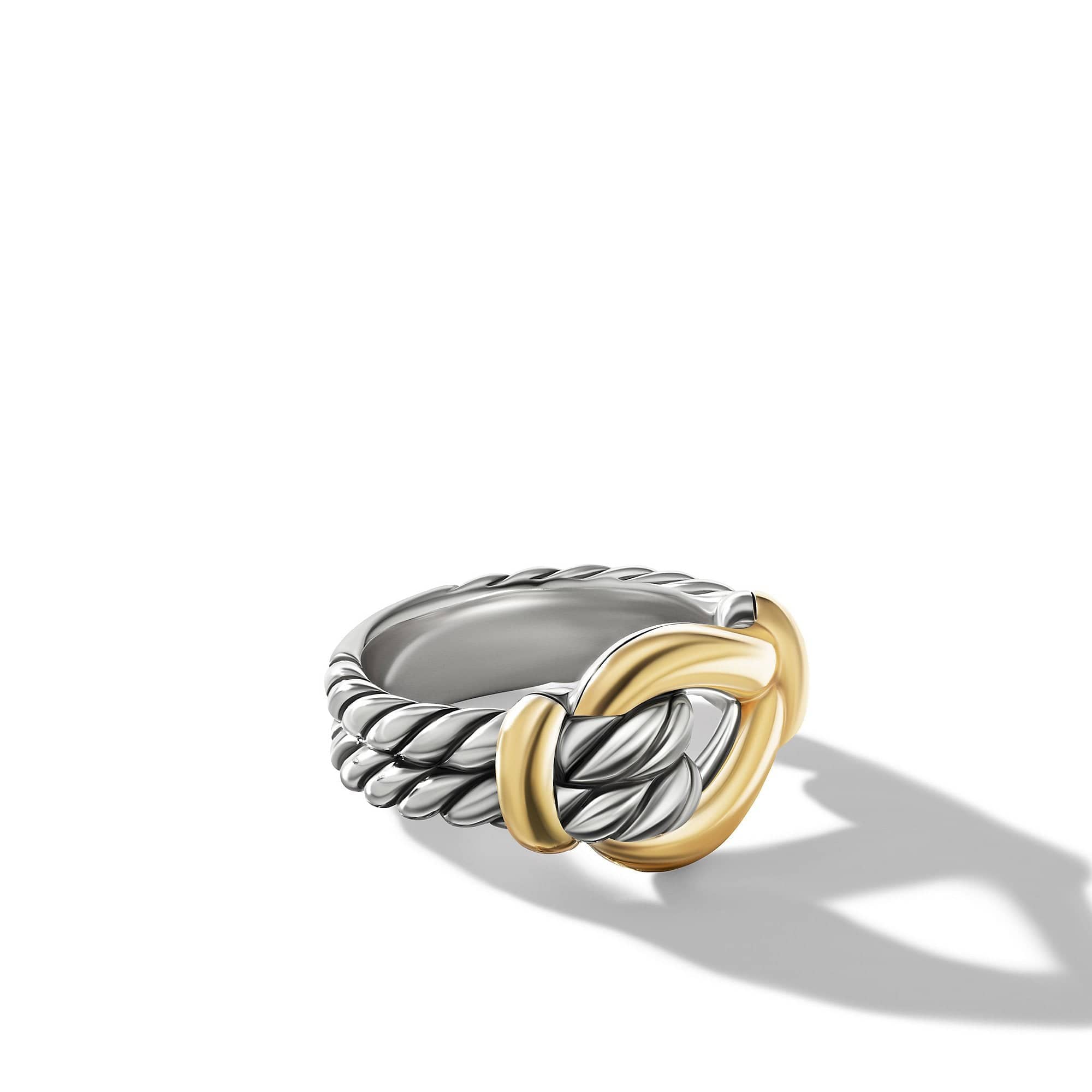 Calgary Loop Ring Thoroughbred Loop Ring with 18K Yellow Gold – Long's Jewelers
