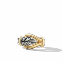 Thoroughbred Loop Ring with 18K Yellow Gold