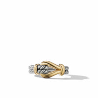Thoroughbred Loop Ring with 18K Yellow Gold