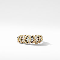 Helena Ring with Diamonds and 18K Gold, 8mm