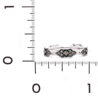 Armenta Sterling Silver Champagne Diamond Ring