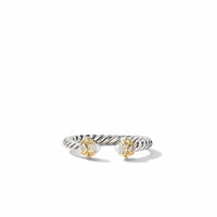 Renaissance Ring in Sterling Silver with Pearls, 14K Yellow Gold and Diamonds