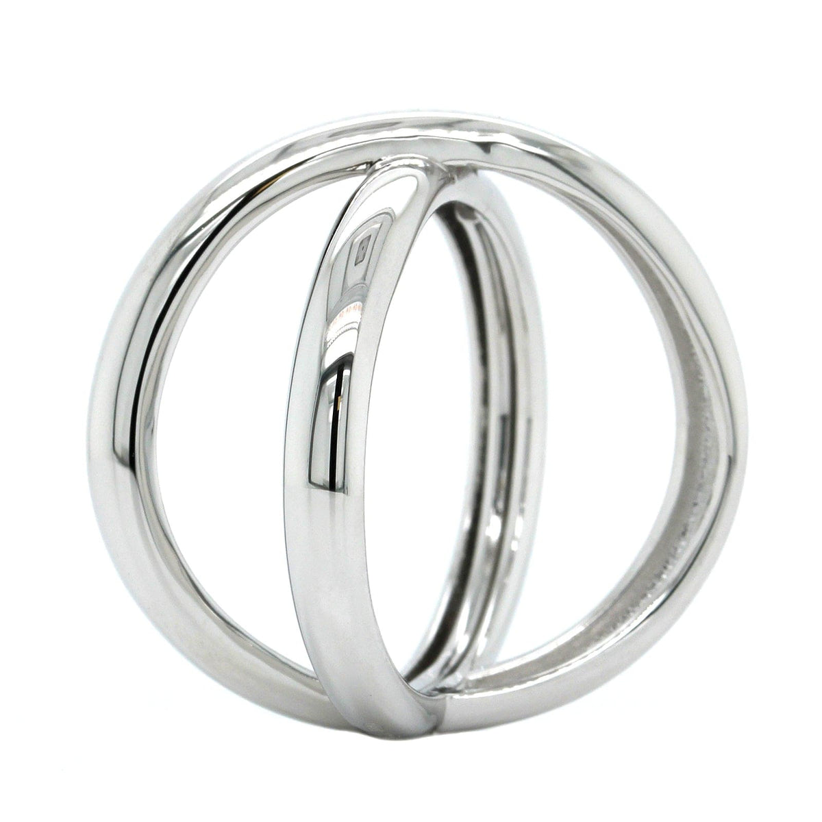 Sterling Silver X Ring