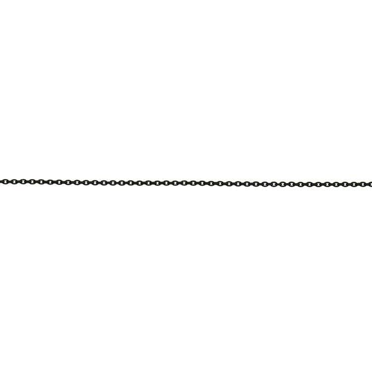 32" Black Steel Cable Chain
