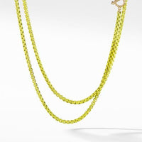 DY Bel Aire Chain Necklace in Yellow with 14K Gold Accents