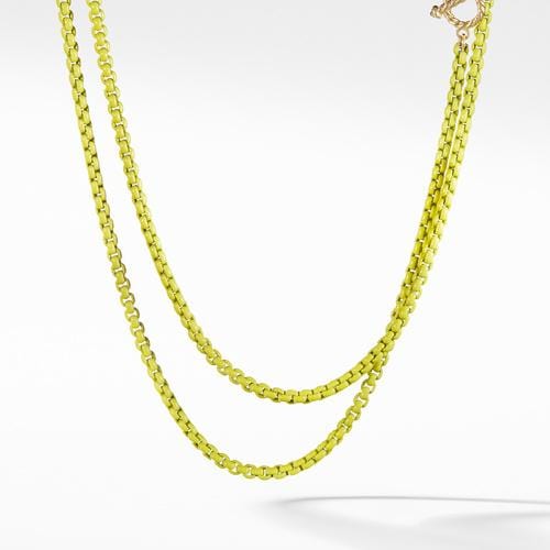 DY Bel Aire Chain Necklace in Yellow with 14K Gold Accents