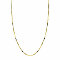 14K Yellow Gold Box Chain