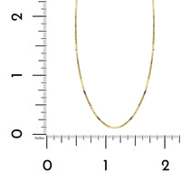 14K Yellow Gold Box Chain