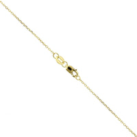 14K Yellow Gold Cable Link Chain