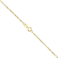 14K Yellow Gold Figaro Chain
