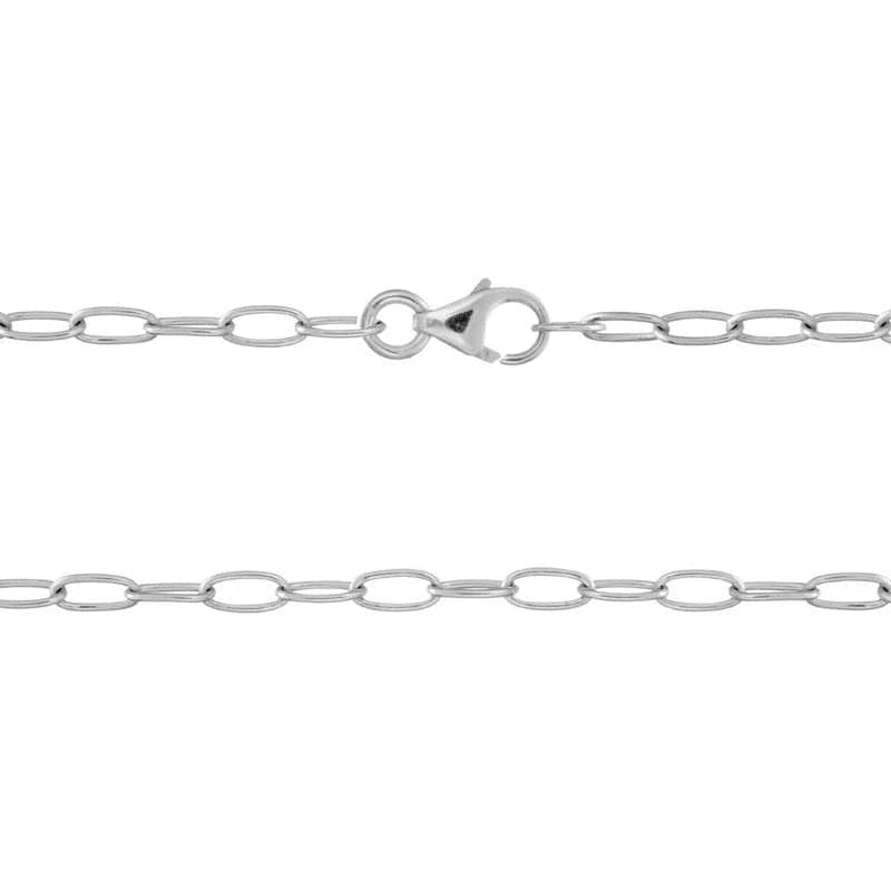 Sterling Silver Paperclip Chain