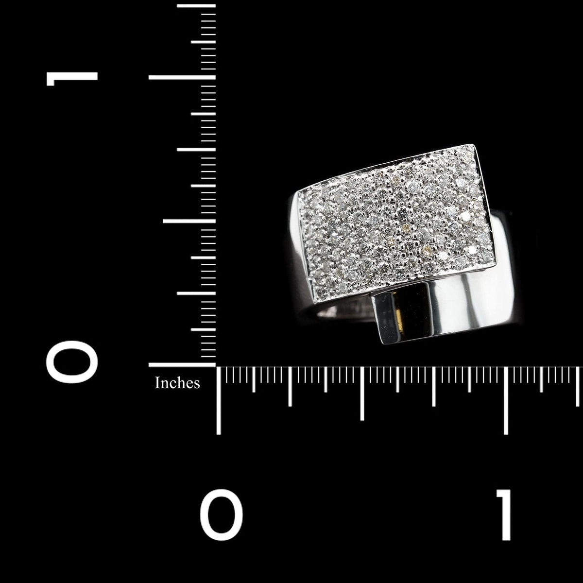 Sonia B. 14K White Gold Estate Diamond Ring, Gold, Long's Jewelers