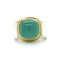 Sterling Silver Cushion Chalcedony Square Ring, Sterling Silver, Long's Jewelers