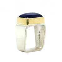 Sterling Silver Cushion Tanzanite Square Ring, Sterling Silver, Long's Jewelers