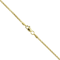 14K Yellow Gold Box Chain