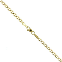 14K Yellow Gold Curb Chain