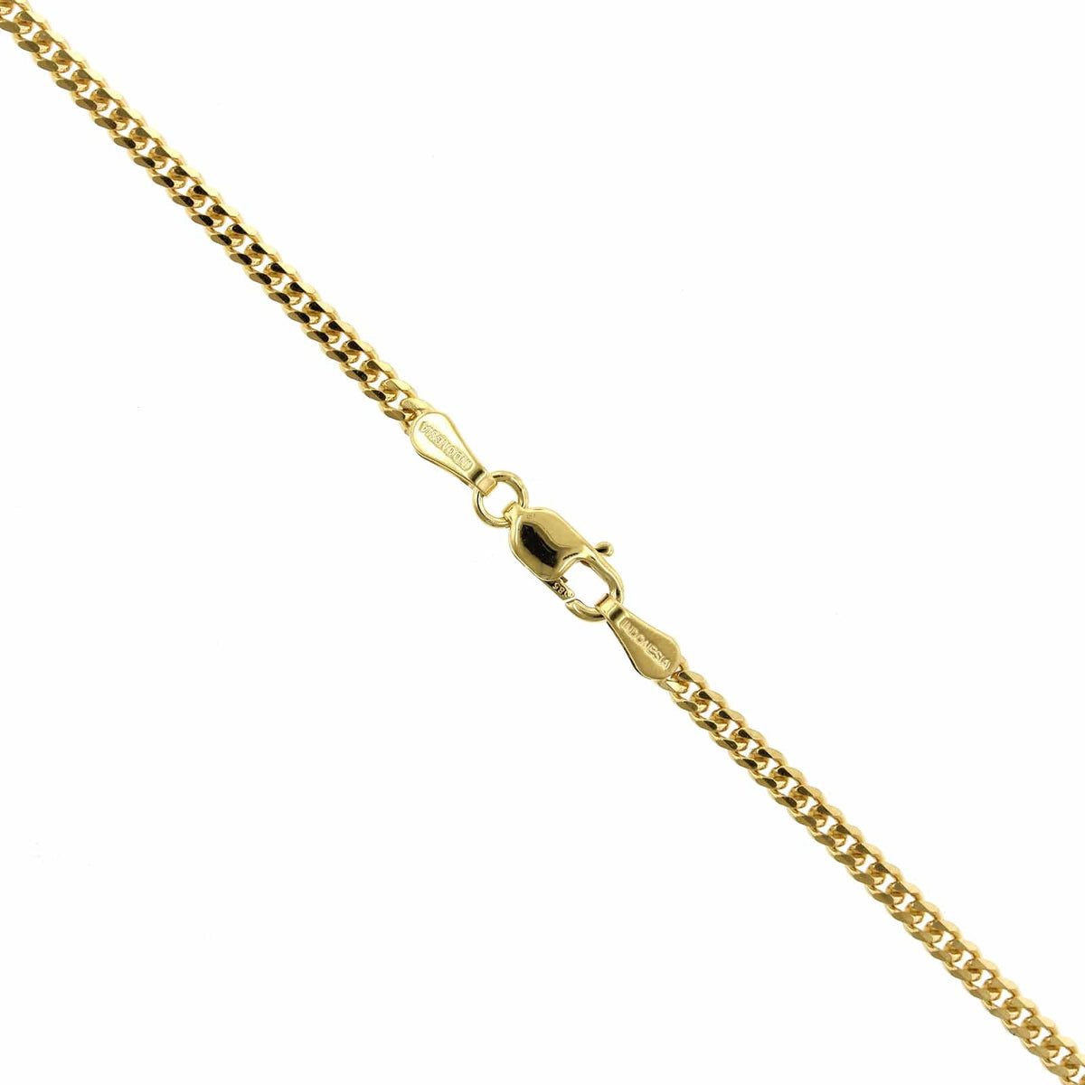 14K Yellow Gold Gourmette Chain