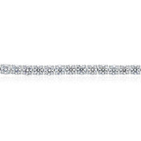 18K White Gold Diamond Tennis Bracelet