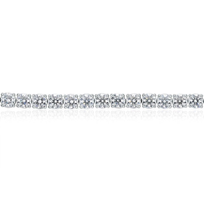 18K White Gold Diamond Tennis Bracelet