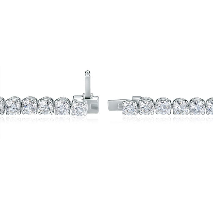 18K White Gold Diamond Tennis Bracelet