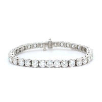 Platinum Prongset Diamond Tennis Bracelet