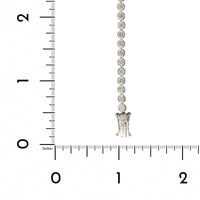 14K White Gold Diamond Tennis Bracelet