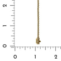 14K Yellow Gold Diamond Tennis Bracelet