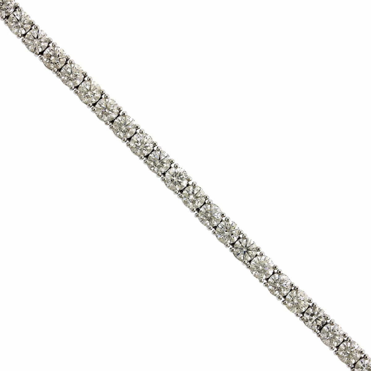 Platinum 4 Prong Diamond Tennis Bracelet, Platinum, Long's Jewelers