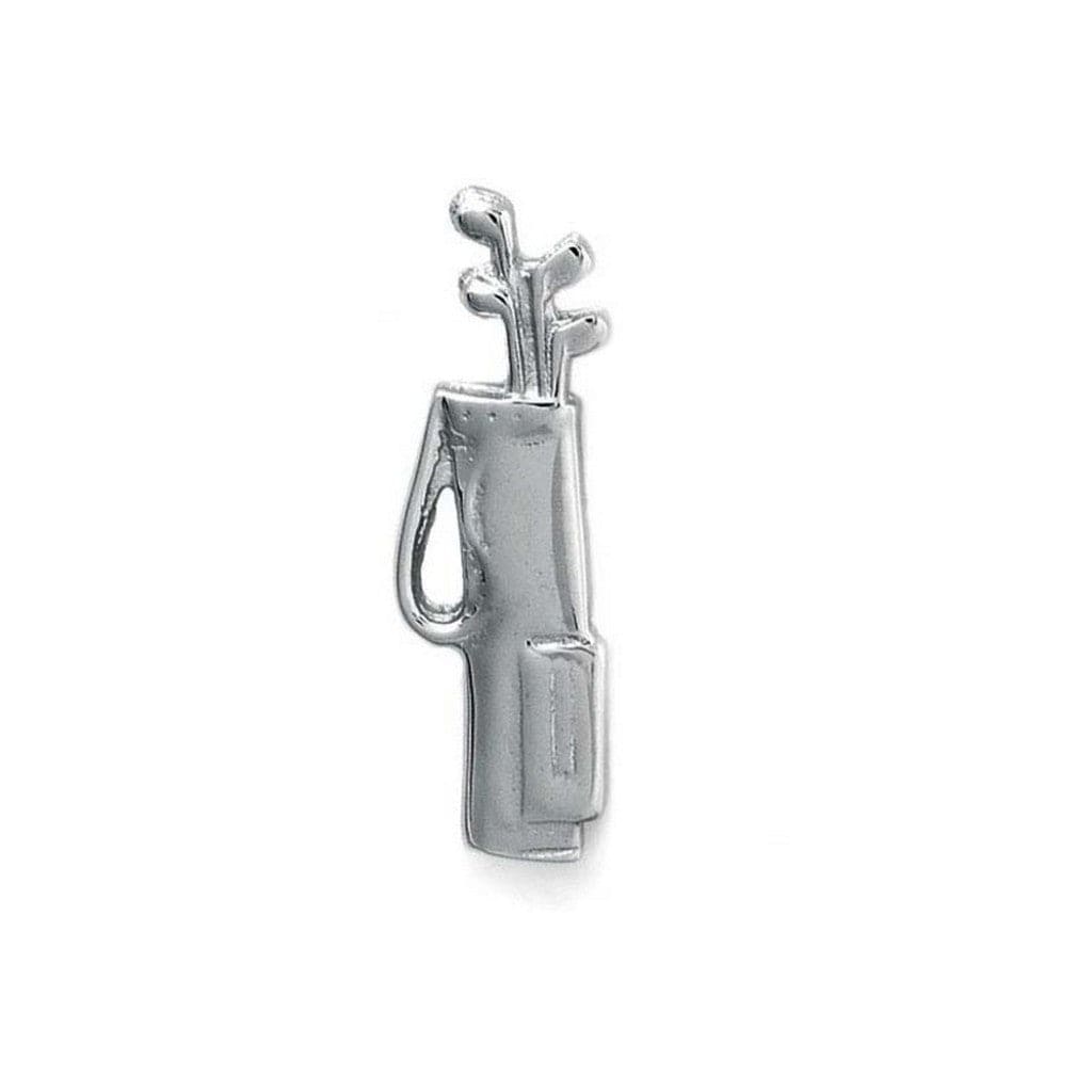 Sterling Silver Golf Bag Tie Tack