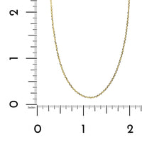 14K Yellow Gold Cable Link Chain