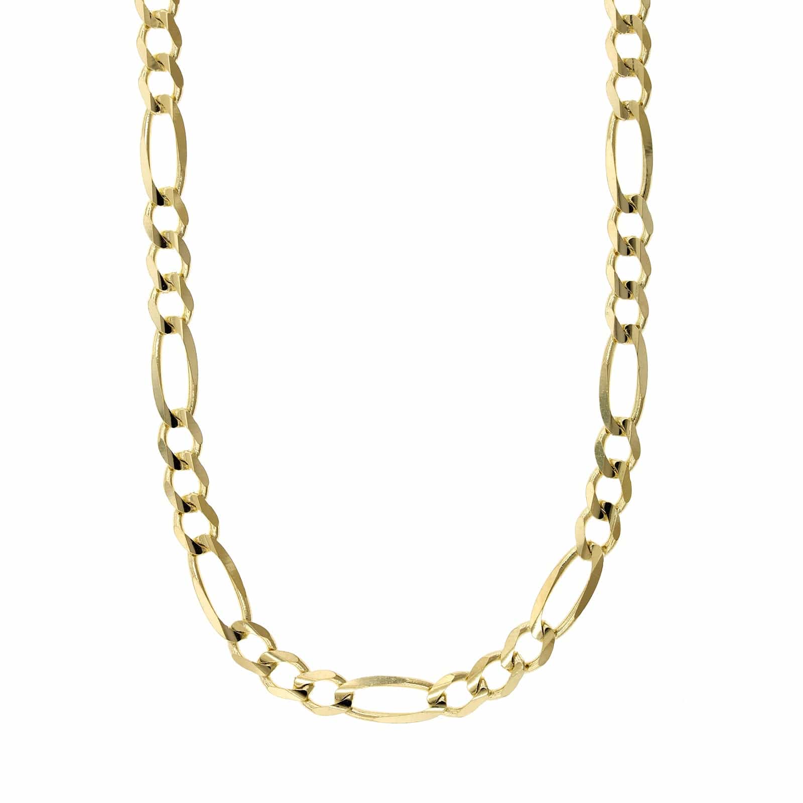 14K Yellow Gold Figaro Chain