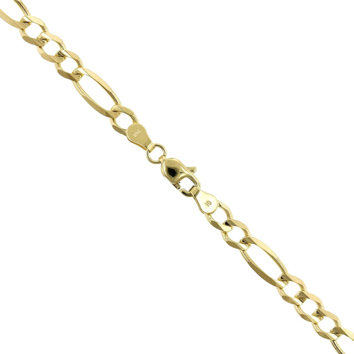14K Yellow Gold Figaro Chain