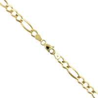 14K Yellow Gold Figaro Chain