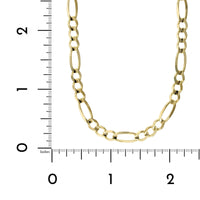 14K Yellow Gold Figaro Chain